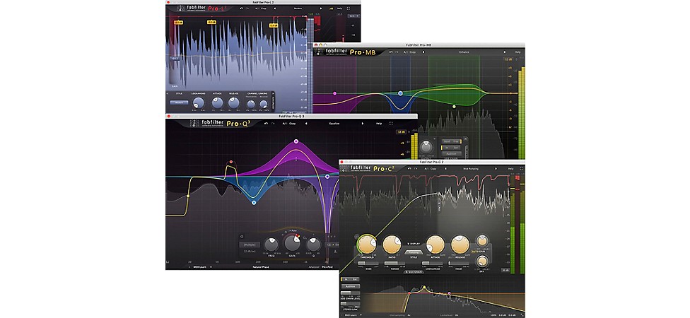 FabFilter Mastering Bundle Plug-ins Software Download