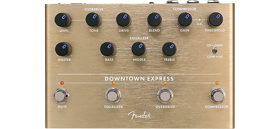 Fender Downtown Express Bass Multi-Effects Pedal