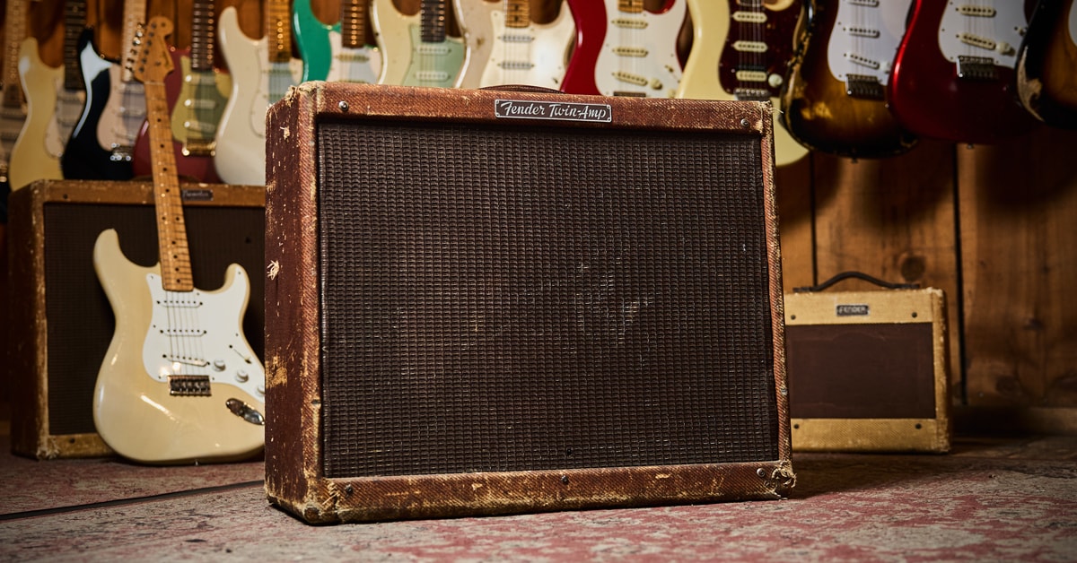 Inside the Rare Fender Low Power Tweed Twin