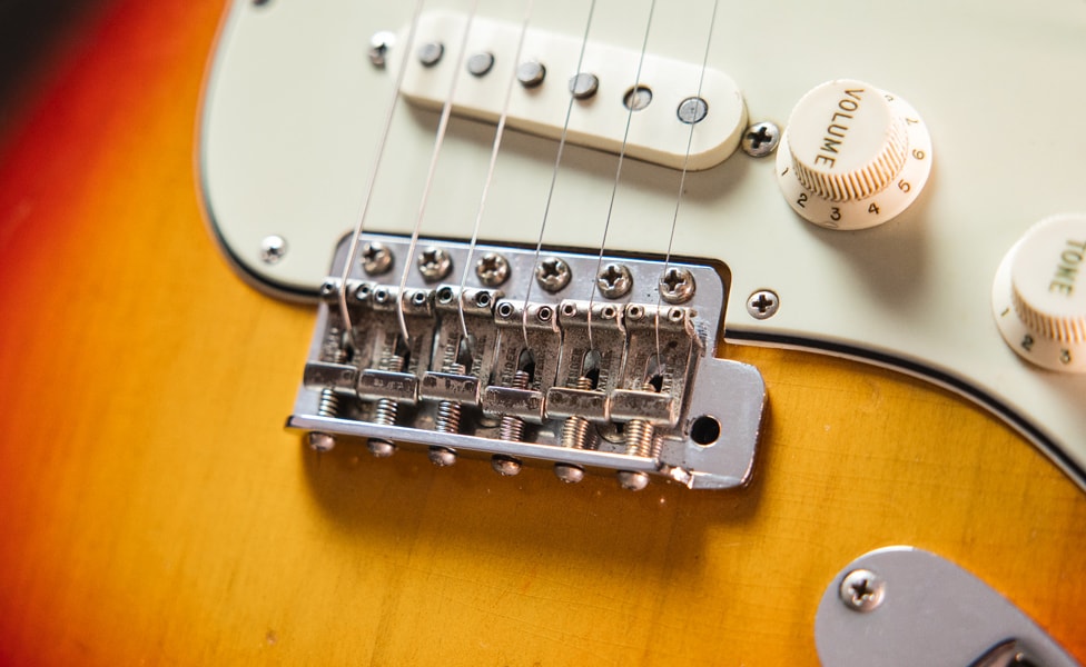 1965 Fender Stratocaster Bridge Hardware