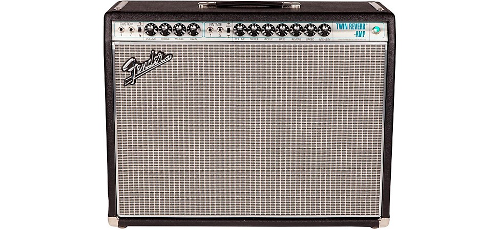 Fender '68 Custom Twin Reverb 85W 2x12 Tube Guitar Combo Amp