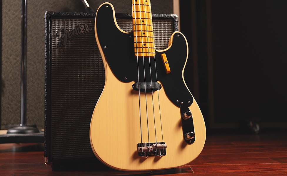 Fender 75th Anniversary American Vintage II 1951 Precision Bass in Butterscotch Blonde