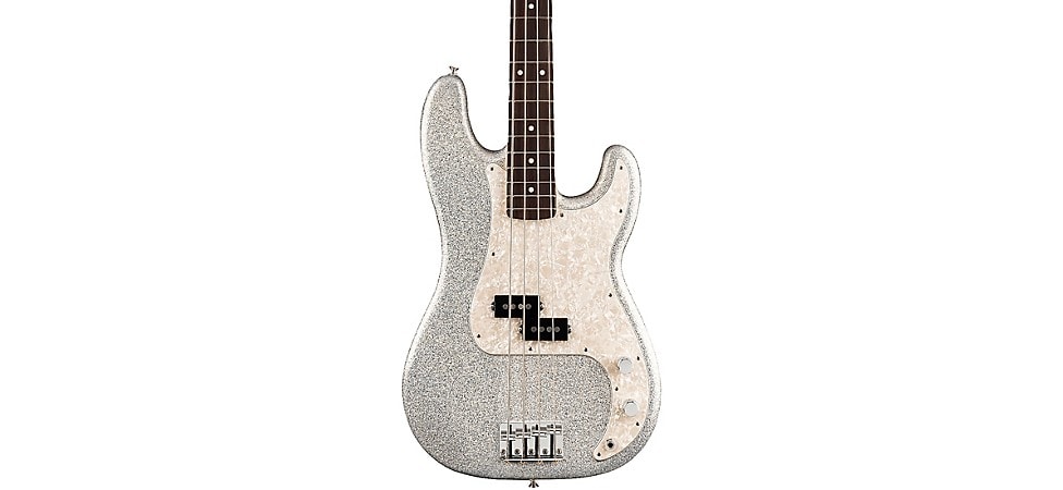 Fender 75th Anniversary Player II Precision Bass in Diamond Dust Sparkle