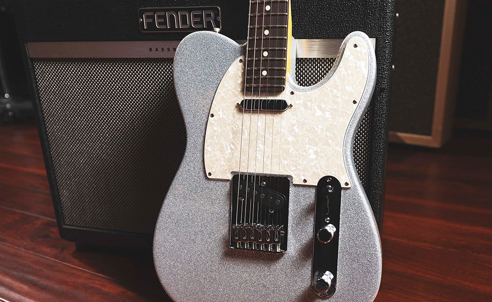 Fender 75th Anniversary Player II Telecaster in Diamond Dust Sparkle
