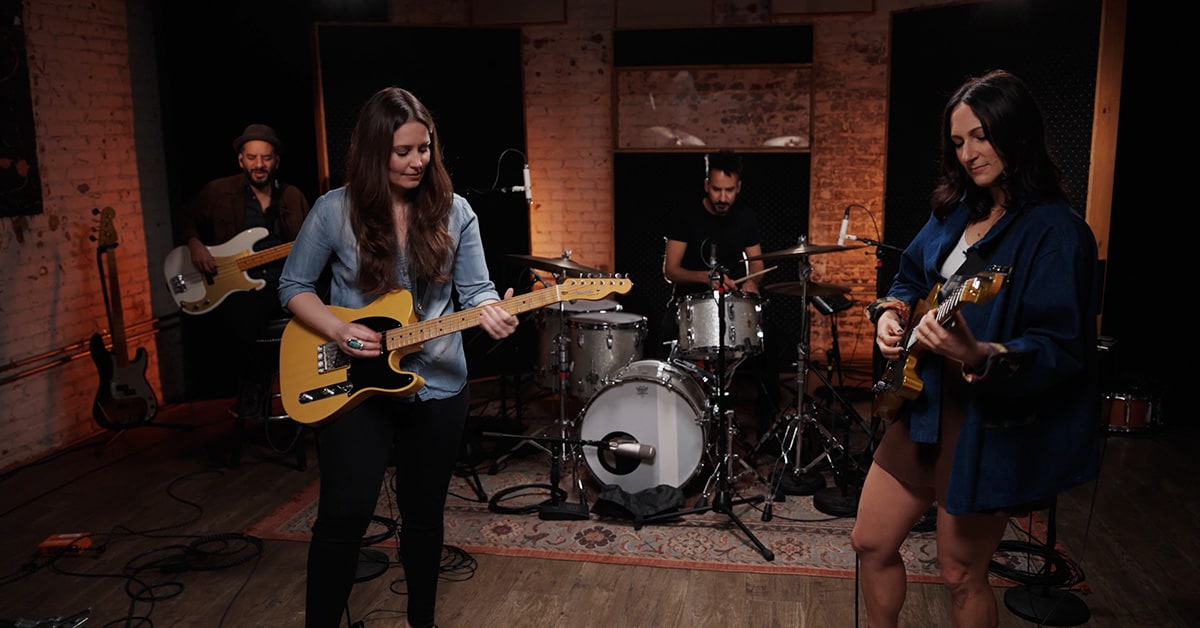 Fender 75th Anniversary Telecaster Jam | Molly Miller Trio with Angela Petrilli