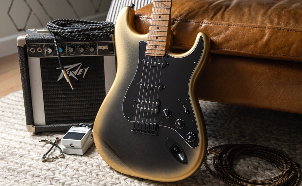 Fender American Professional II Anniversary Stratocaster HSS HT Limited-Edition in Eclipse