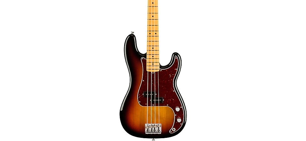 Fender American Professional II Precision Bass with Maple Fingerboard in 3-Color Sunburst