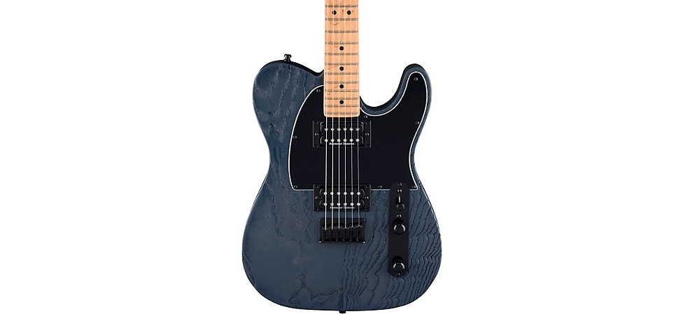 Fender American Professional II Sandblasted Telecaster HH with Roasted Maple Neck in Smoke