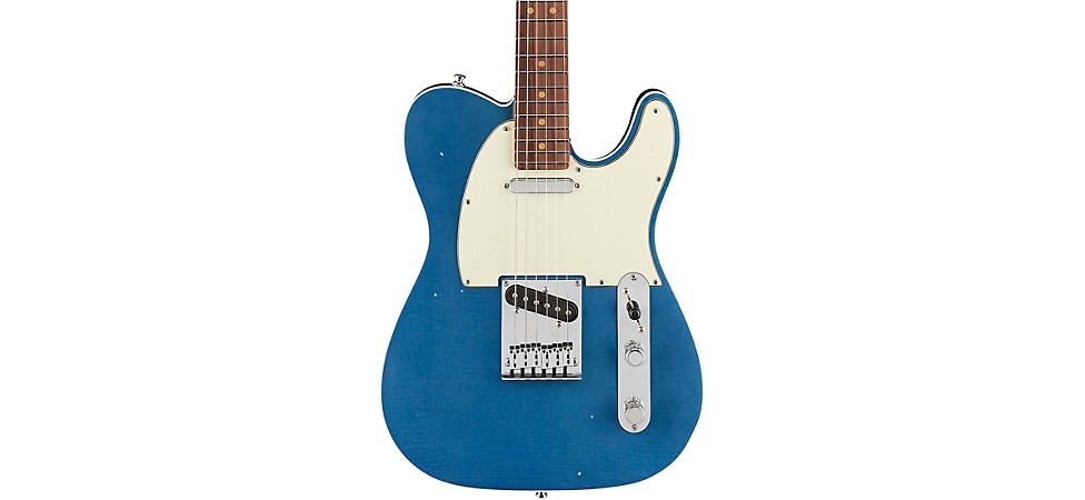 Fender American Ultra Luxe Vintage '60s Telecaster Custom in Lake Placid Blue