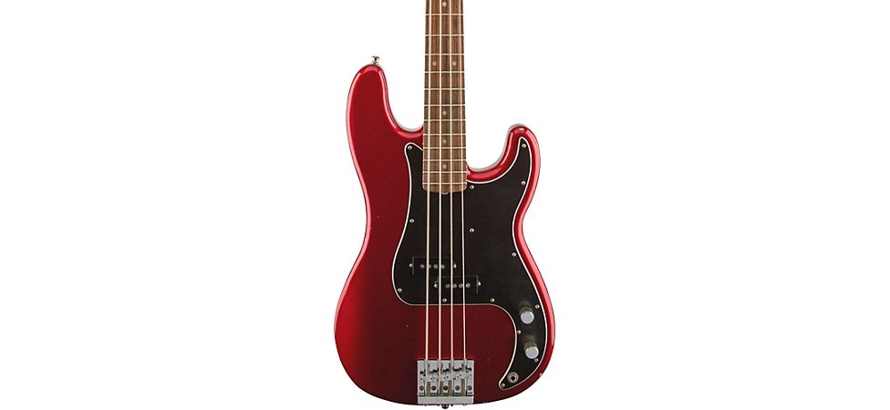 Fender Nate Mendel Precision Bass with Rosewood Fingerboard in Candy Apple Red