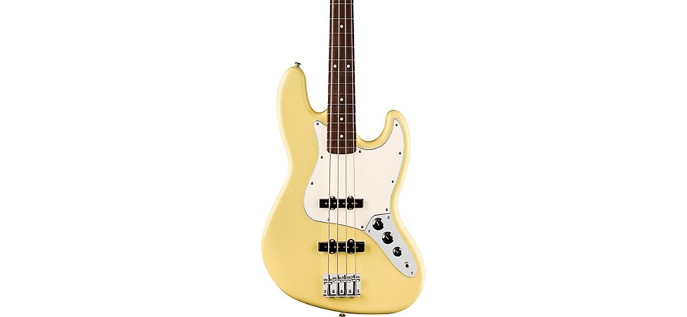 Fender Player II Jazz Bass in Hialeah Yellow