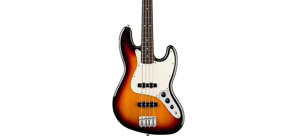 Fender Player II Jazz Bass with Rosewood Fingerboard in 3-Color Sunburst
