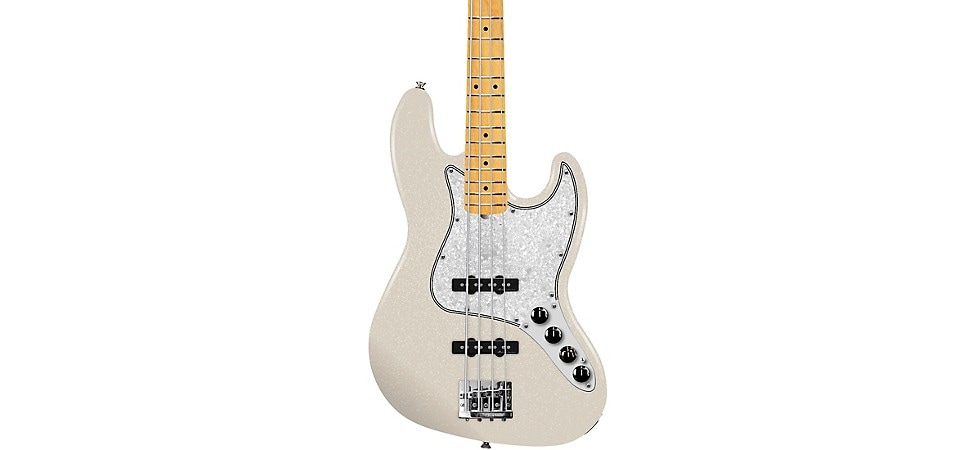 Fender Player II Modified Jazz Bass with Maple Fingerboard in Olympic Pearl