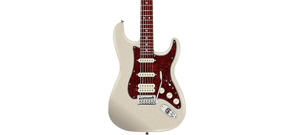 Fender Player II Modified Stratocaster HSS with Rosewood Fingerboard in Olympic Pearl