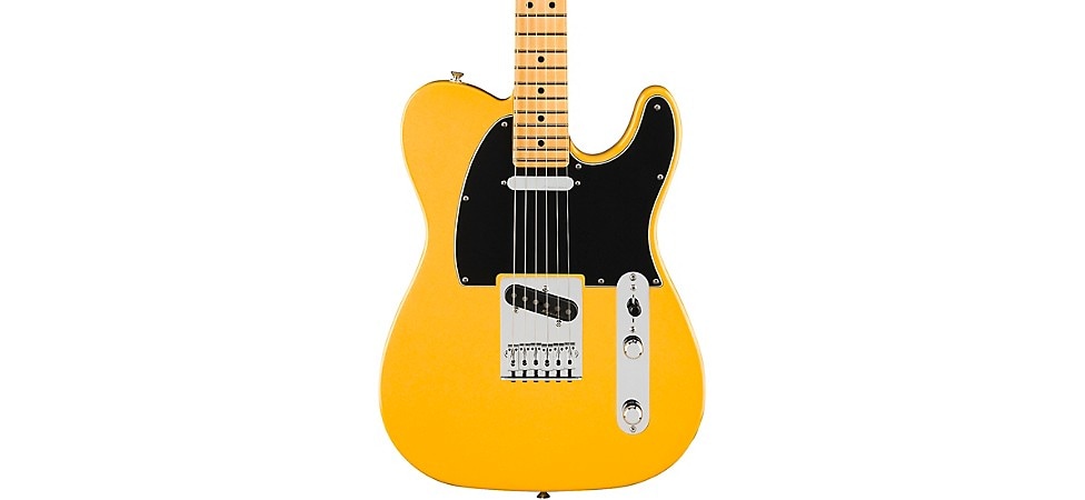 Fender Player II Modified Telecaster with Maple Fingerboard in Sunshine Yellow
