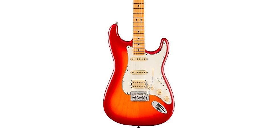 Fender Player II Stratocaster HSS Chambered Ash in Aged Cherry Burst