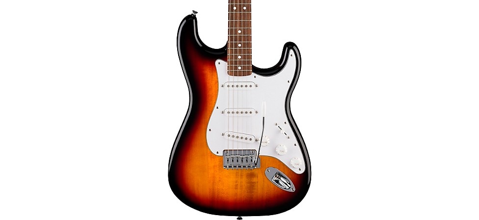 Fender Standard Stratocaster Electric Guitar in 3-Color Sunburst