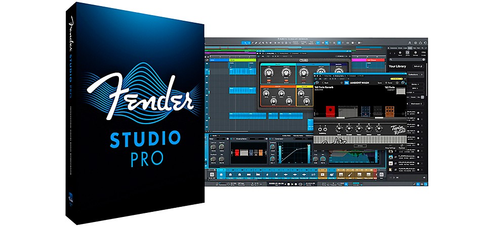 Fender Studio Pro 8 Digital Audio Workspace