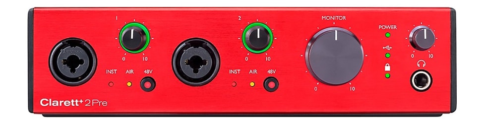 Focusrite Clarett+ 2Pre Audio Interface