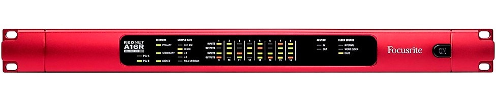 Focusrite RedNet A16R MkII 16-channel Bi-Directional Analog Interface for Dante Networks