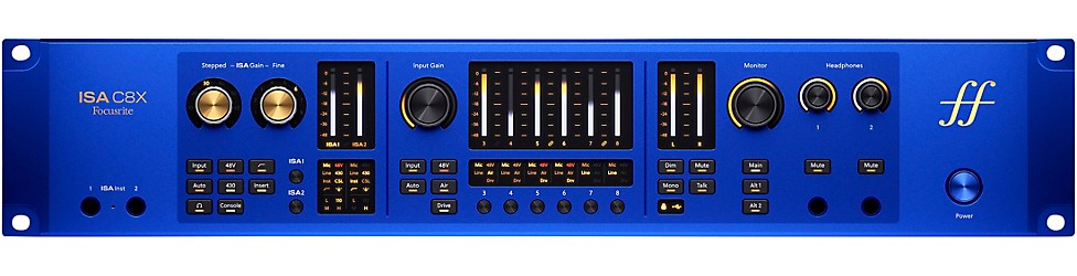Focusrite ISA C8X USB-C Audio Interface