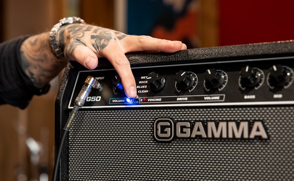 Selecting Channels on GAMMA G50 Guitar Amplifier