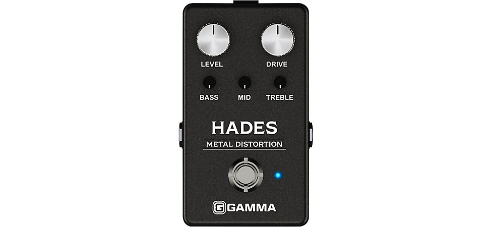 GAMMA Hades Metal Distortion Guitar Effects Pedal