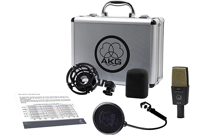 AKG C414 XLII Multi-Pattern Condenser Microphone