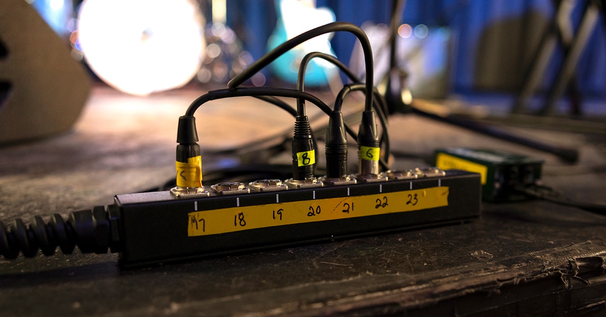 Cable Management Tools for Stage and Studio