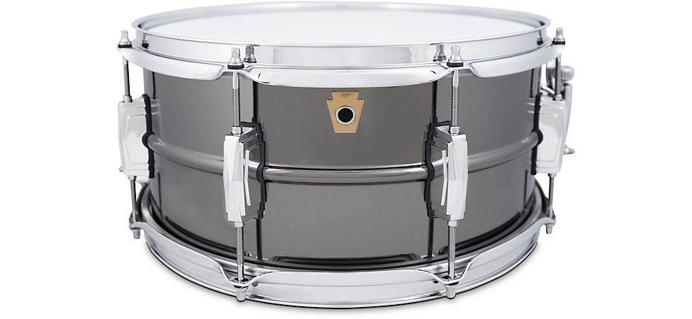 Ludwig Black Beauty 8-Lug Brass Snare Drum 14 x 6.5 in.