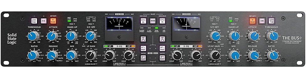 SSL The Bus+ 2-Channel Bus Compressor and Dynamic Equalizer