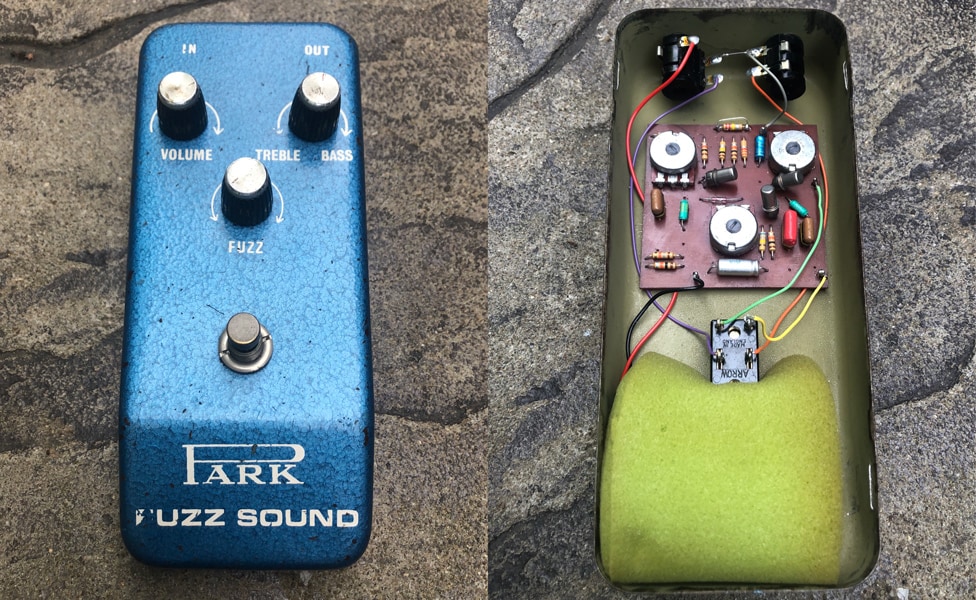 Vintage Park Fuzz owned by Jamie Stillman of EarthQuaker Devices