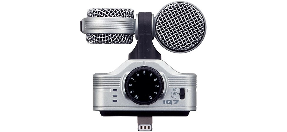Zoom iQ7 MS Stereo Microphone for iOS