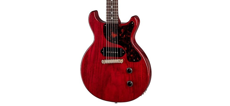 Gibson Custom 1958 Les Paul Junior Double Cut Reissue VOS Electric Guitar Faded Cherry