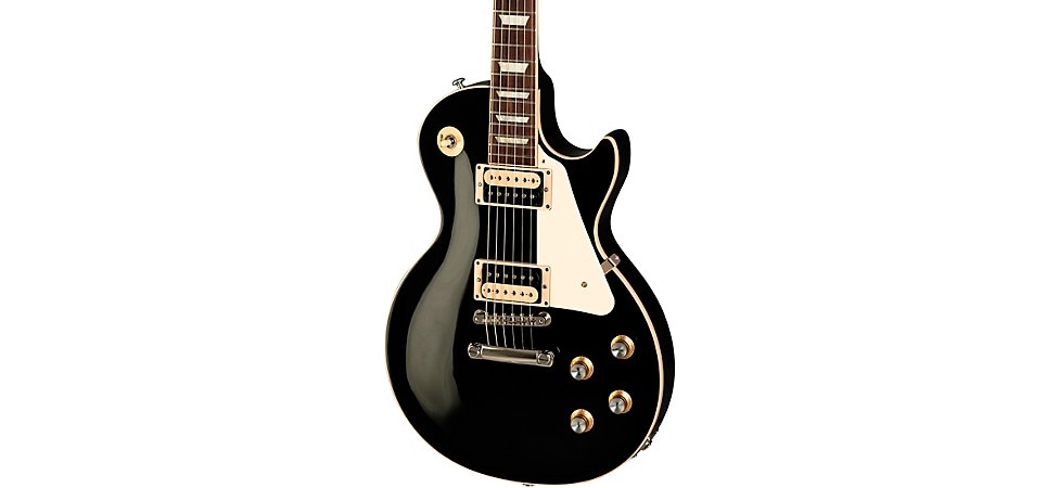 Gibson Les Paul Classic Electric Guitar Ebony