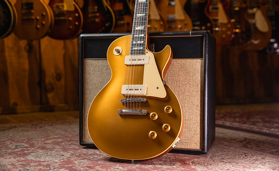 Gibson Custom 1956 Les Paul Goldtop Reissue VOS Double Gold