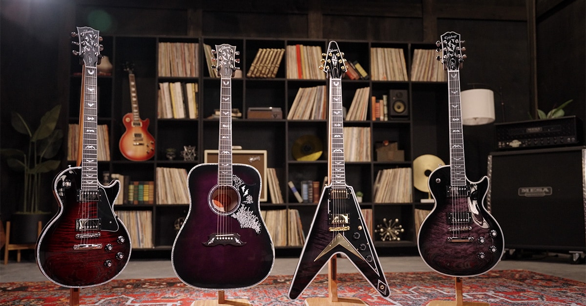 Introducing Guitar Center Exclusive Bats in Flight Guitars by Gibson and Epiphone
