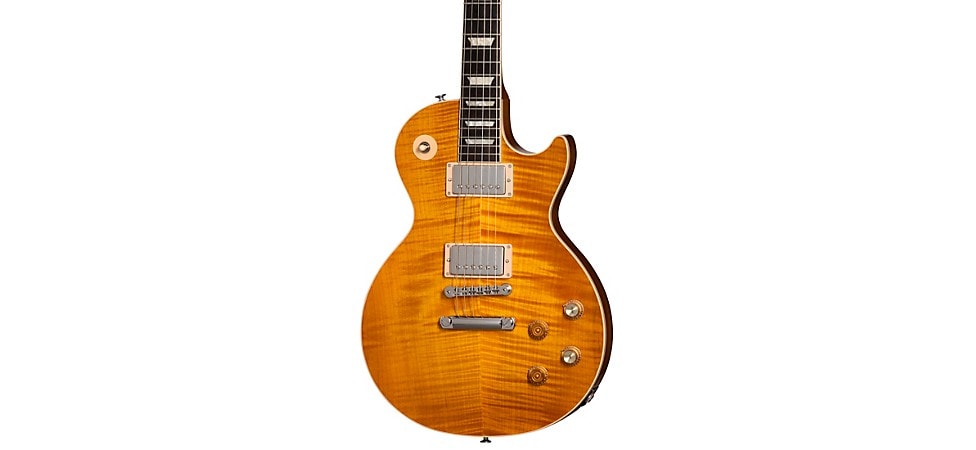 Gibson Kirk Hammett "Greeny" Les Paul Standard Electric Guitar in Greeny Burst