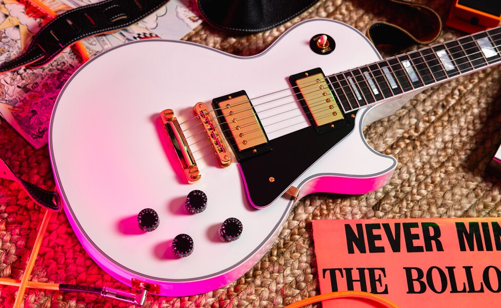 Gibson Custom Les Paul Custom in Alpine White