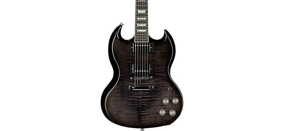 Gibson SG Modern in Trans Black