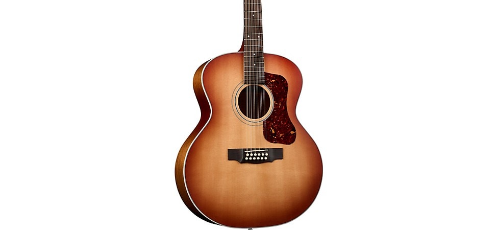 Guild F-412E Standard 12-String Jumbo Acoustic-Electric in Pacific Sunset Burst