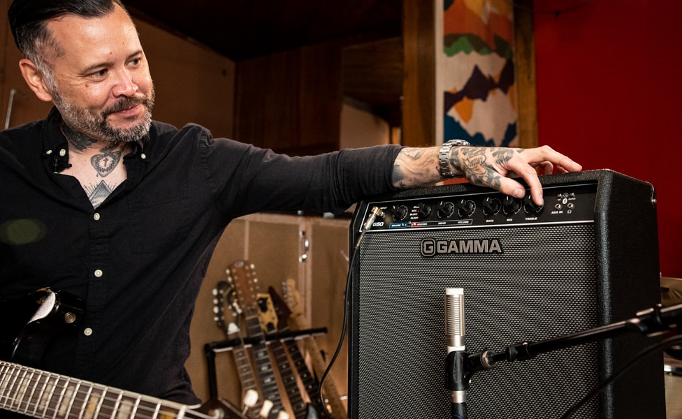 Guitarist Tim Stewart Demos the GAMMA G50 Guitar Amplifier