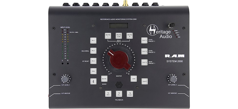 Heritage Audio R.A.M System 2000 Desktop Monitoring System with Bluetooth
