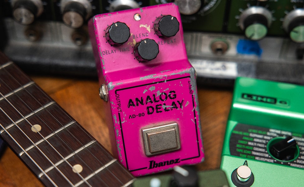 Ibanez AD-80 Analog Delay Pedal