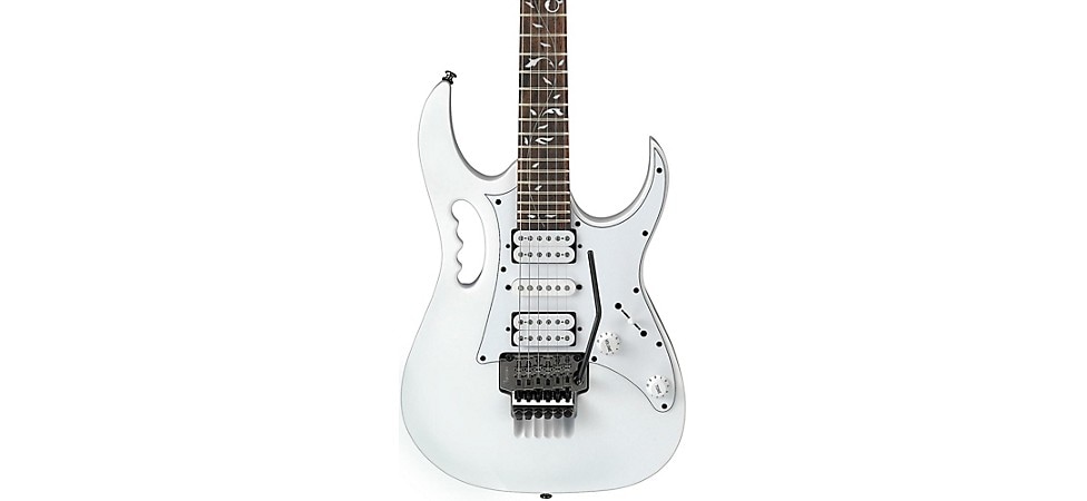 Ibanez JEMJR Steve Vai Signature JEM Series Electric Guitar White