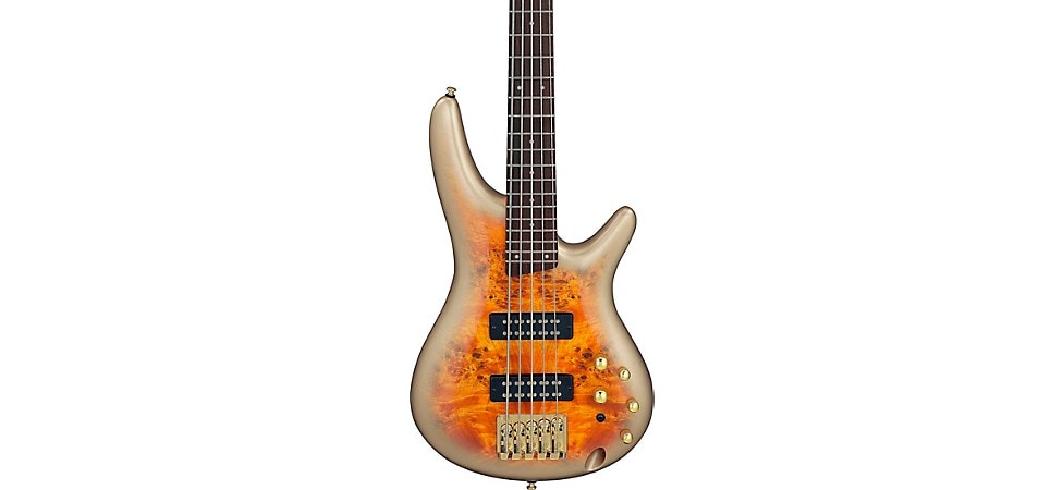 Ibanez SR405EPBDX 5-String Electric Bass Guitar Mars Metallic