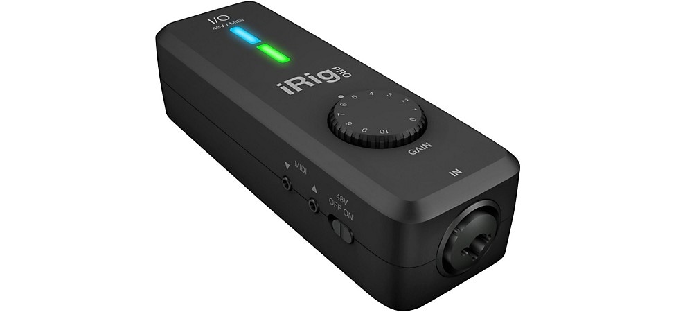 IK Multimedia iRig Pro I/O Audio/MIDI Interface
