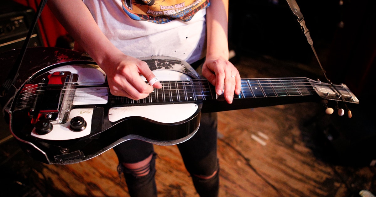 Megan Lovell's 1940's Rickenbacker Lap Steel Guitar