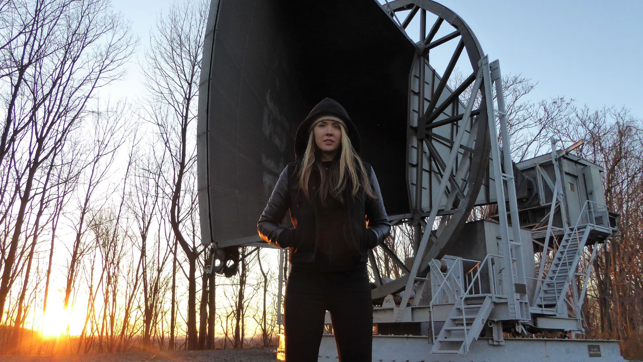 Beatie Wolfe at the Bell Labs Holmdel Horn