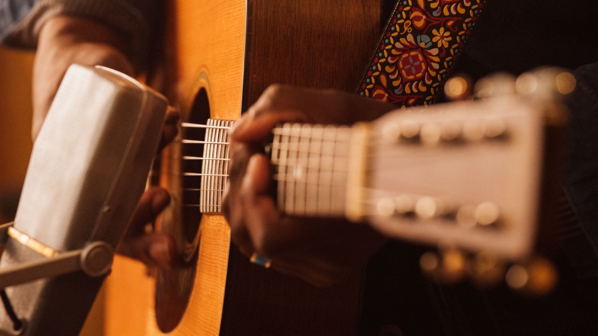 Eric Burton's 1960s Martin Acoustic Guitar